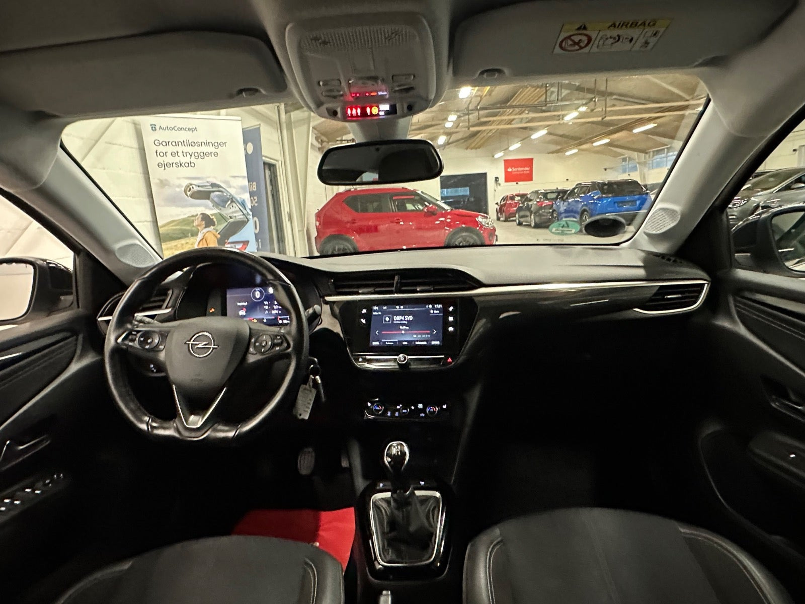 Hvid Opel Corsa fra 2020