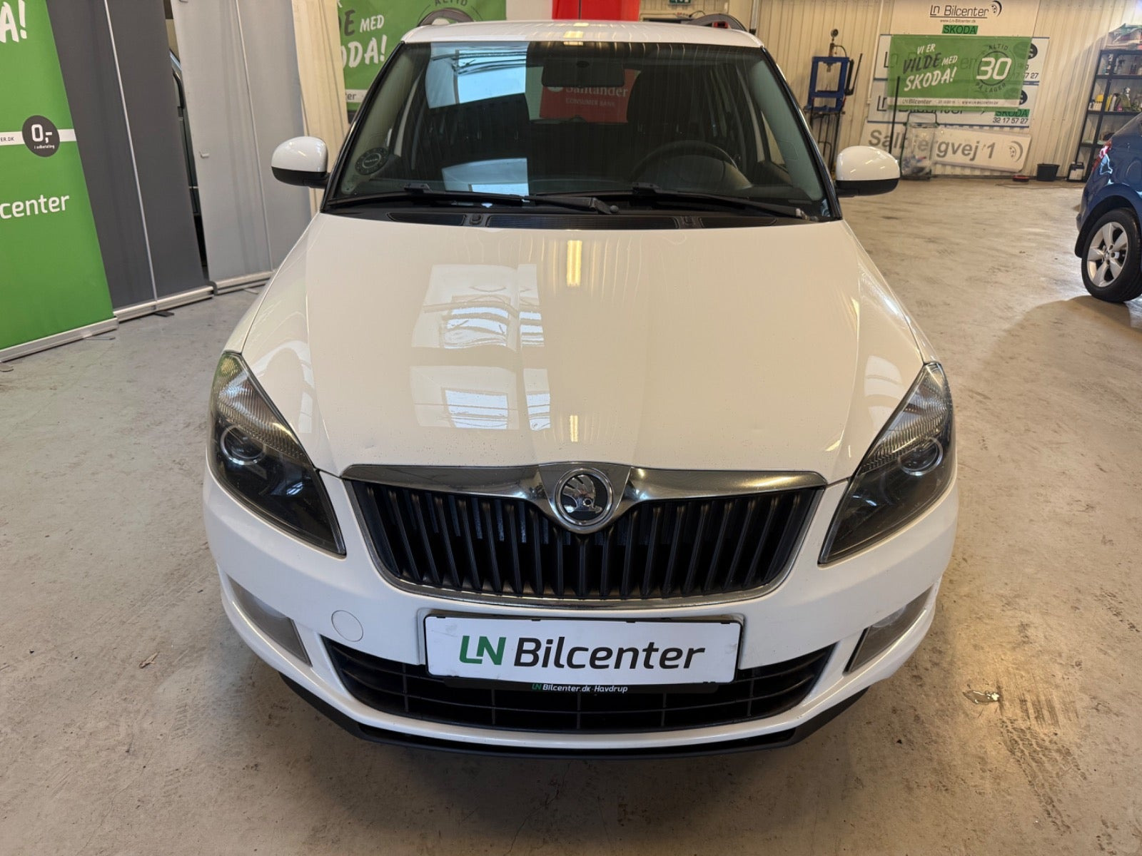 Sort Skoda Fabia fra 2015