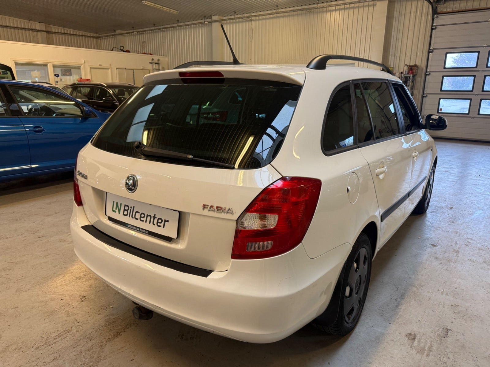 Sort Skoda Fabia fra 2015