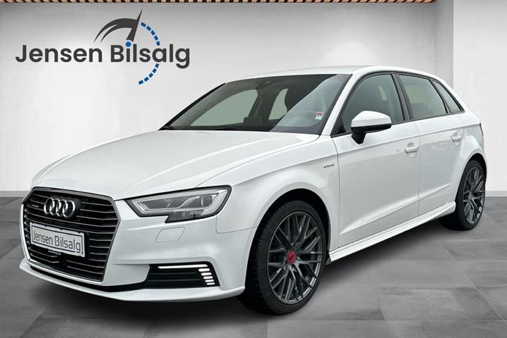 Grøn Audi A3 fra 2018