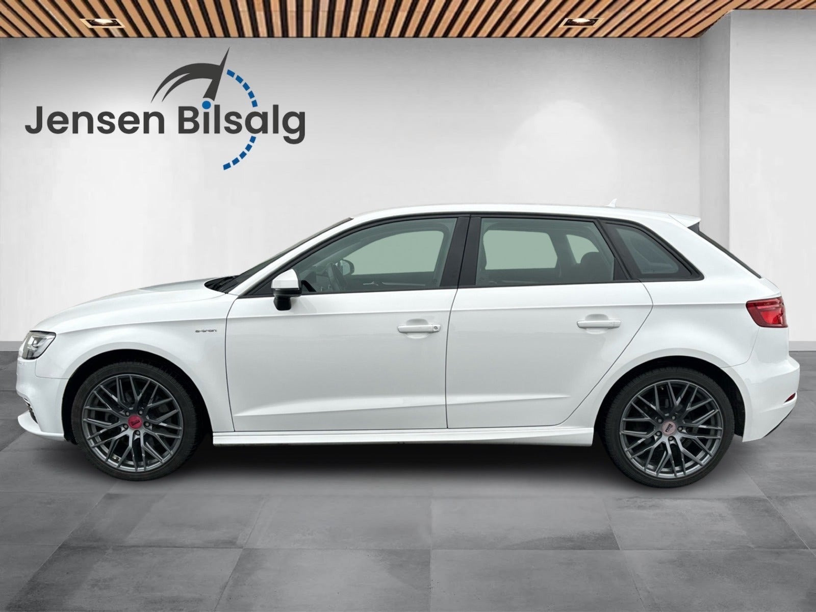 Grøn Audi A3 fra 2018