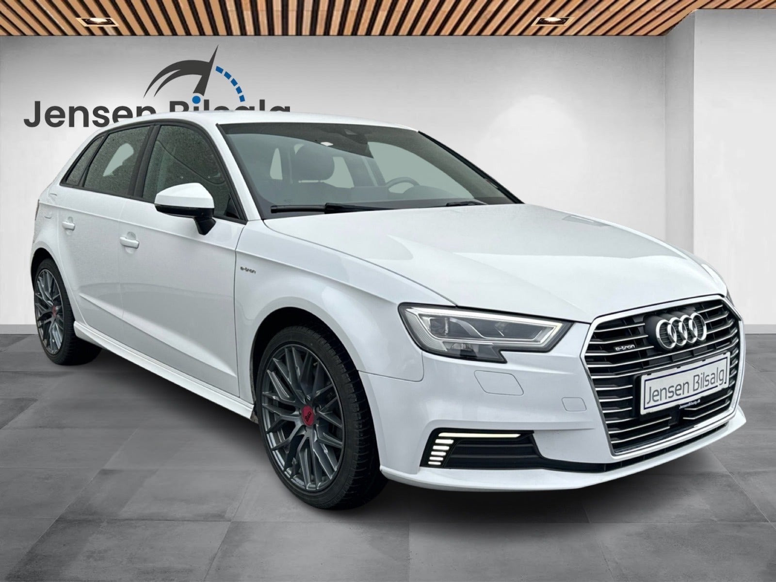 Grøn Audi A3 fra 2018