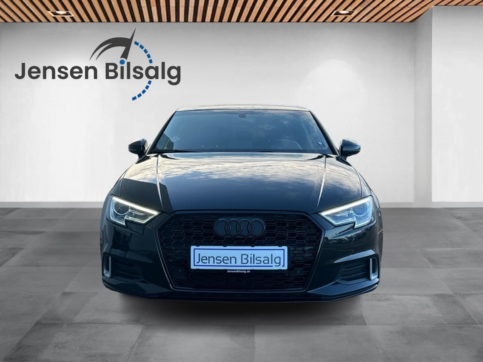 Sort Audi A3 fra 2018