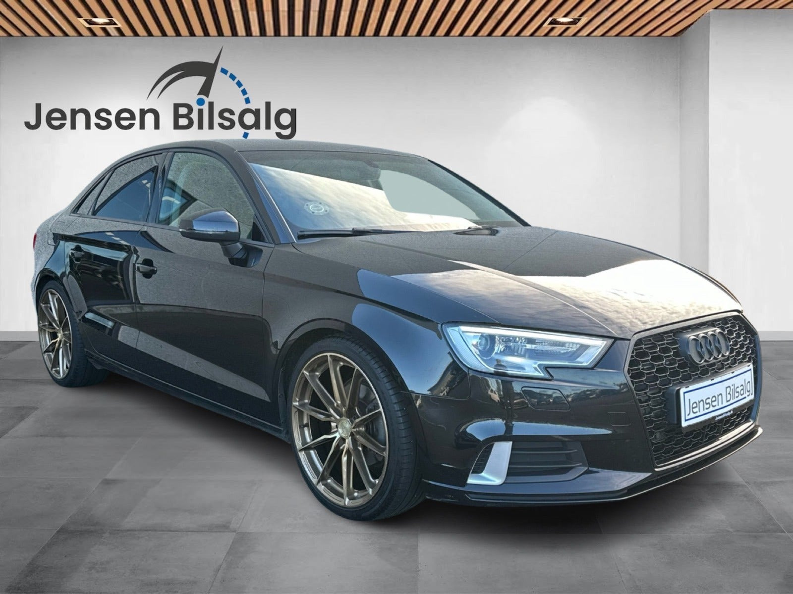 Sort Audi A3 fra 2018