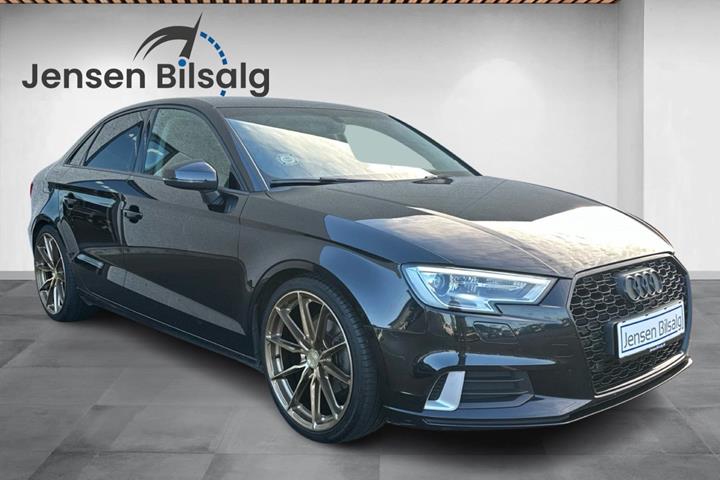 Sort Audi A3 fra 2018