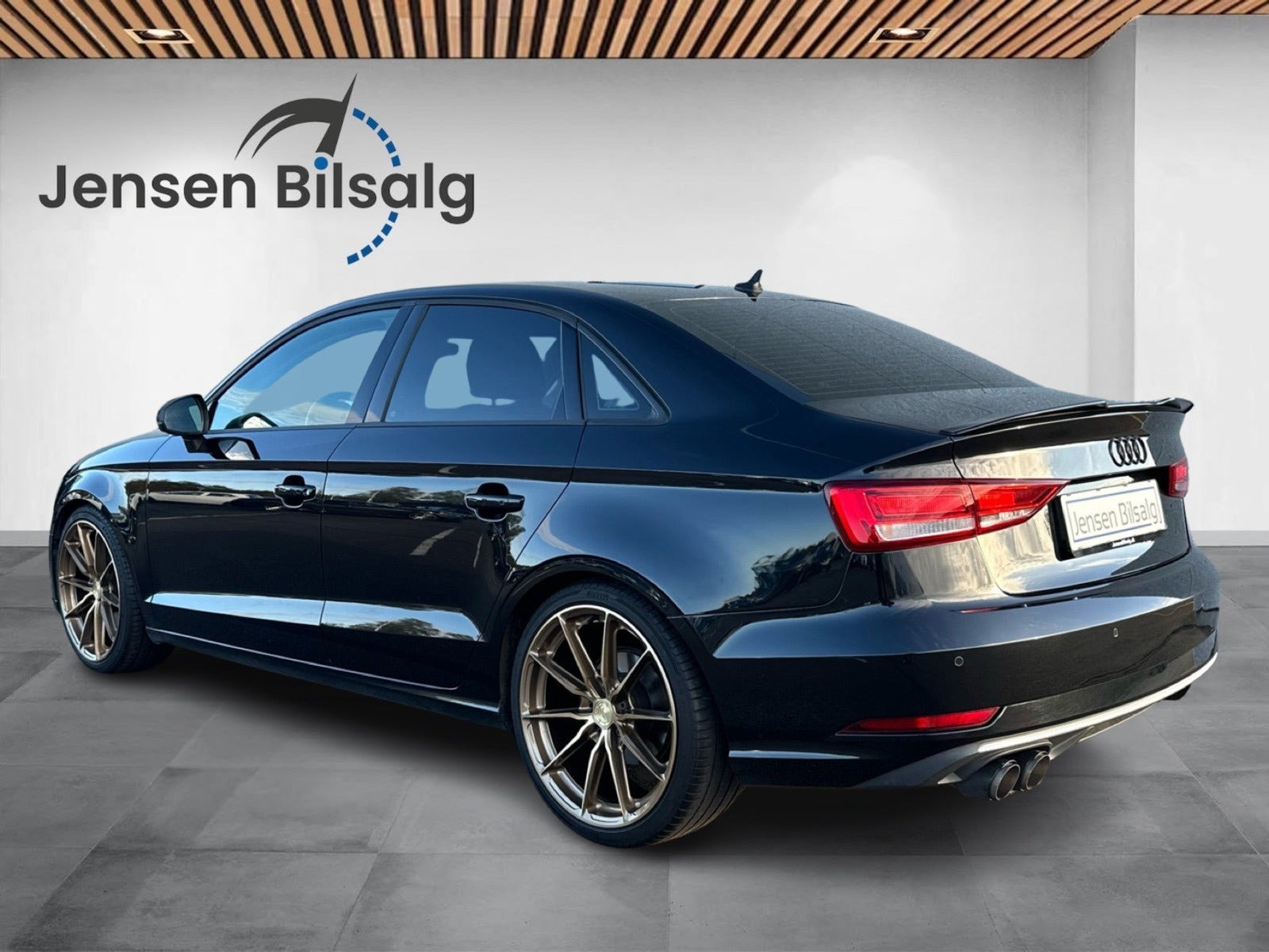 Sort Audi A3 fra 2018