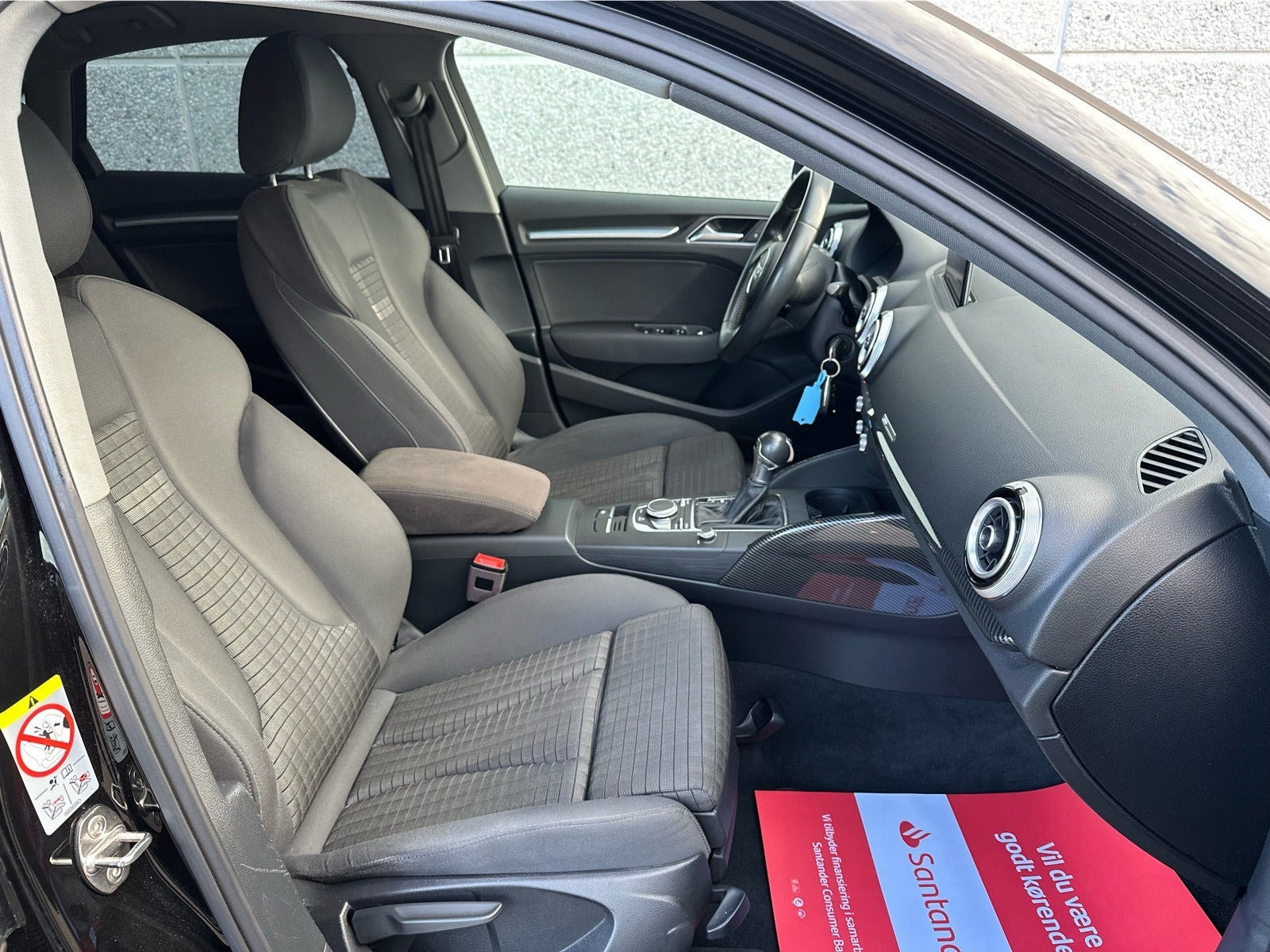 Sort Audi A3 fra 2018