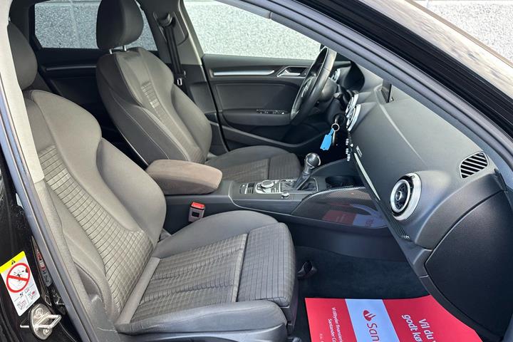 Sort Audi A3 fra 2018
