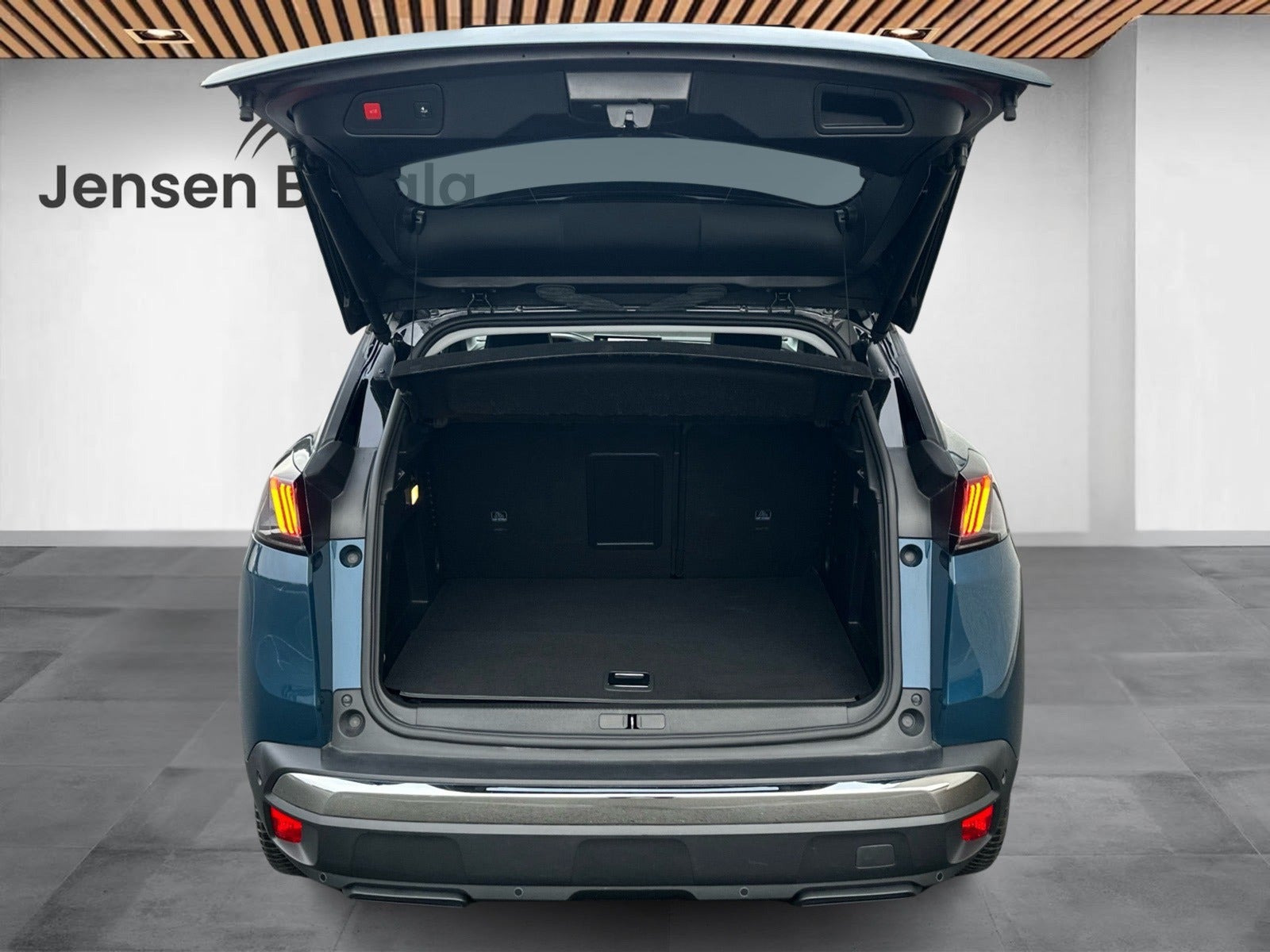 Grøn Peugeot 3008 fra 2021