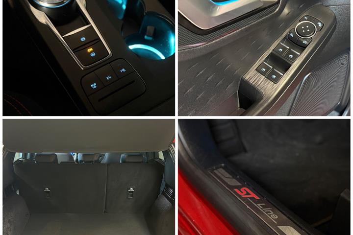 Rød Ford Kuga fra 2020