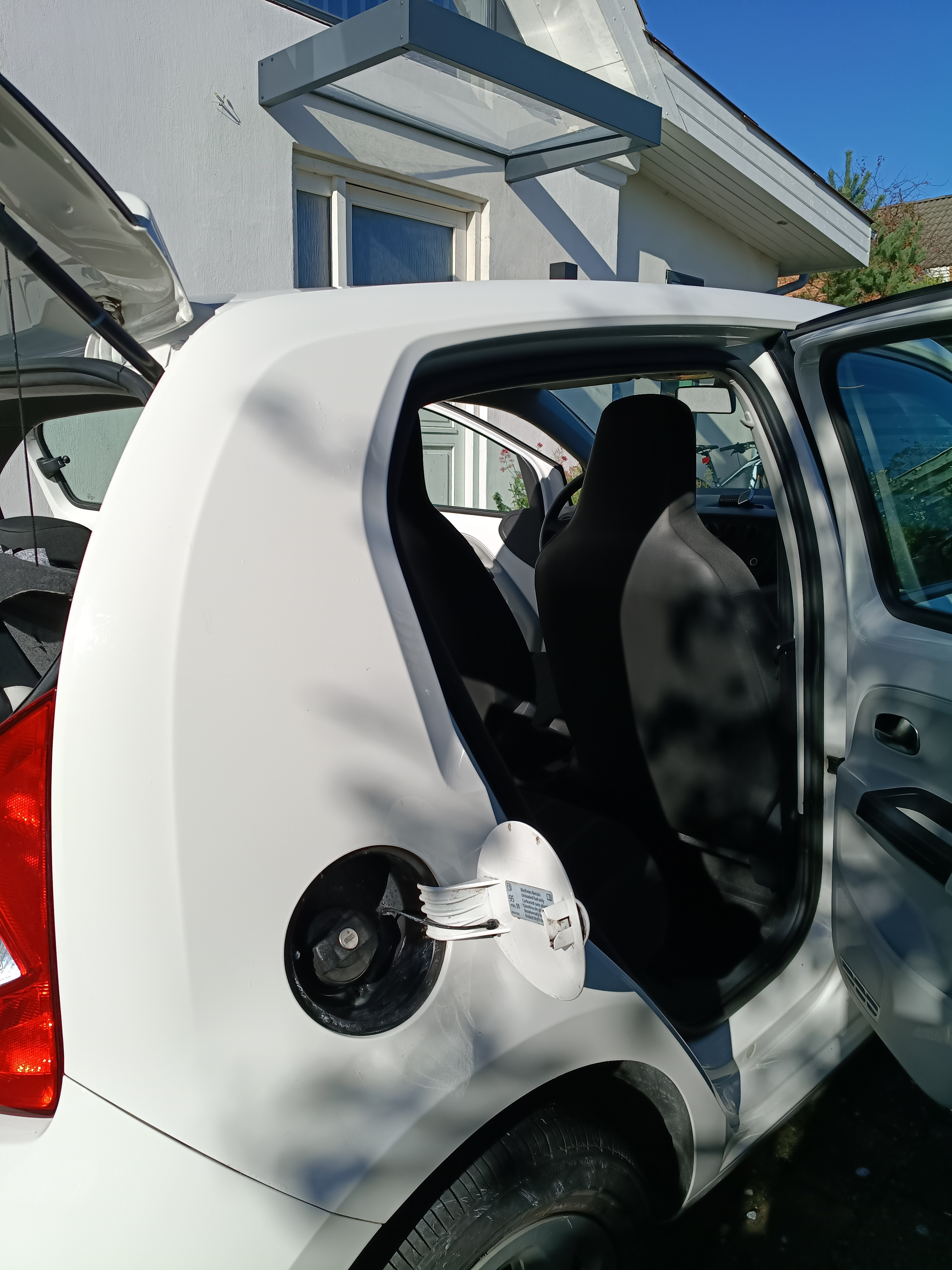Hvid Seat Mii fra 2016