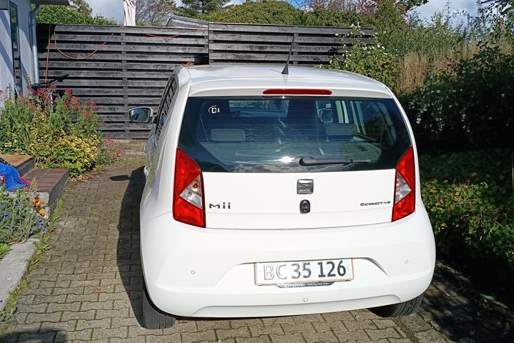 Hvid Seat Mii fra 2016
