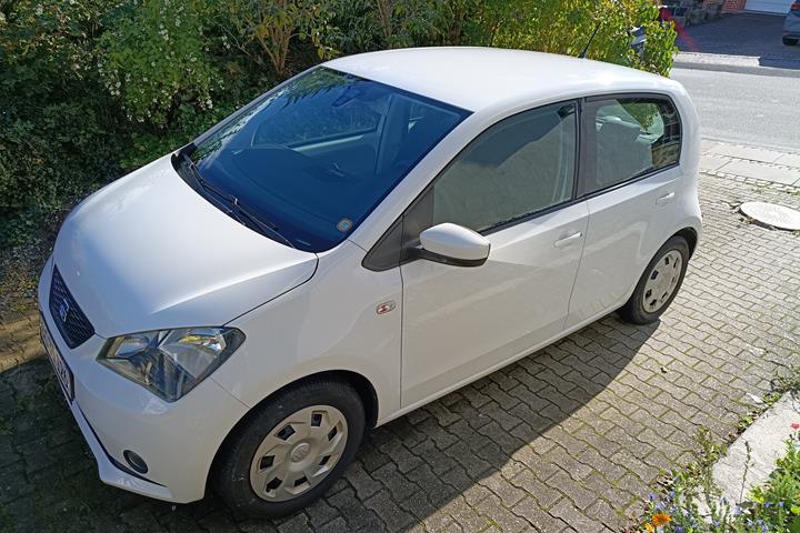 Hvid Seat Mii fra 2016