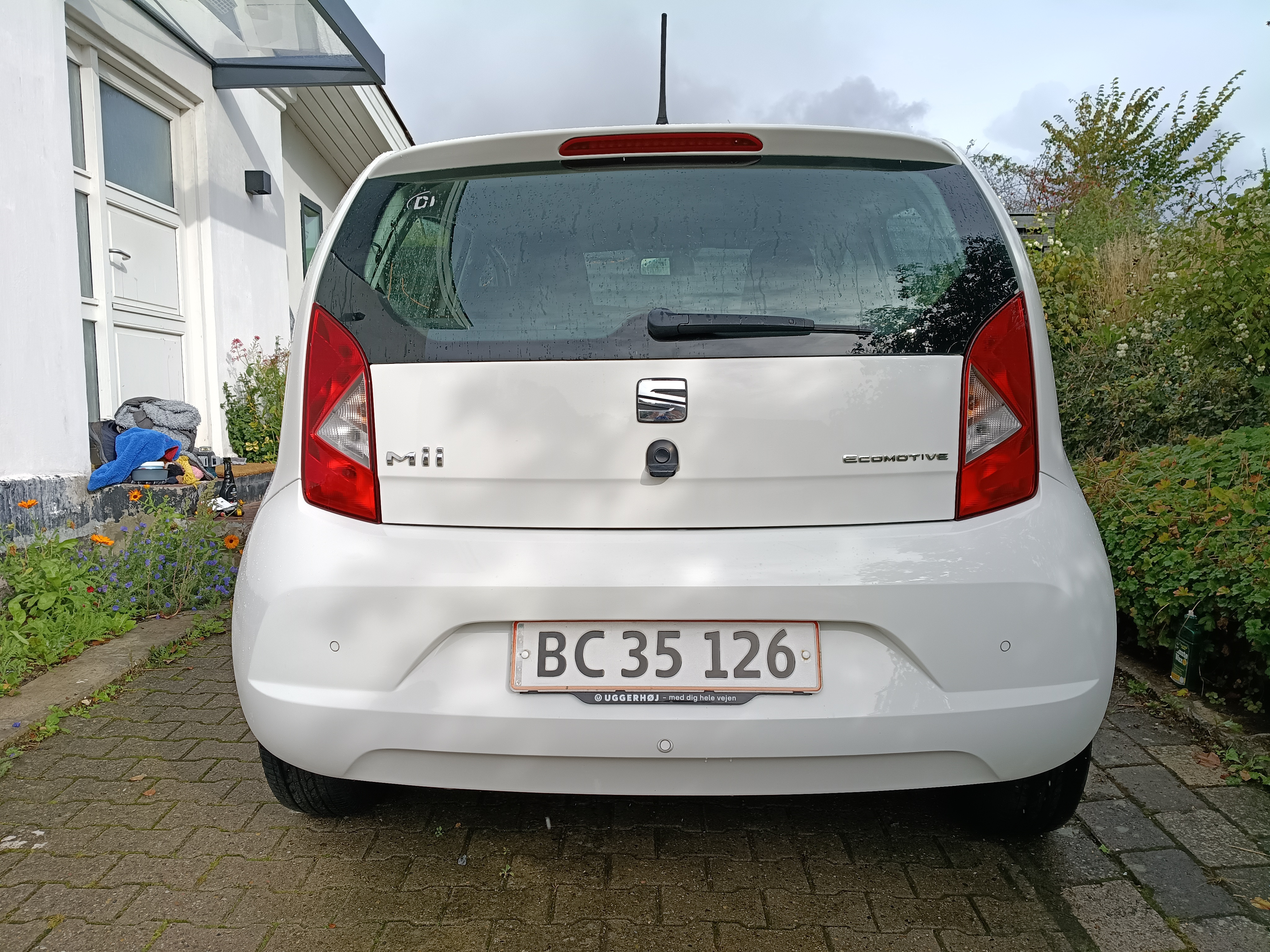 Hvid Seat Mii fra 2016