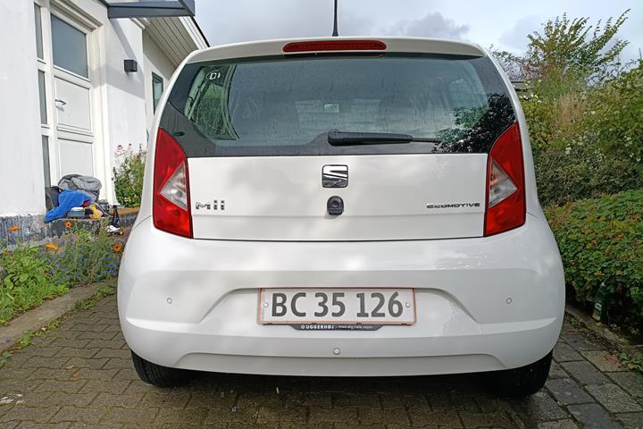 Hvid Seat Mii fra 2016