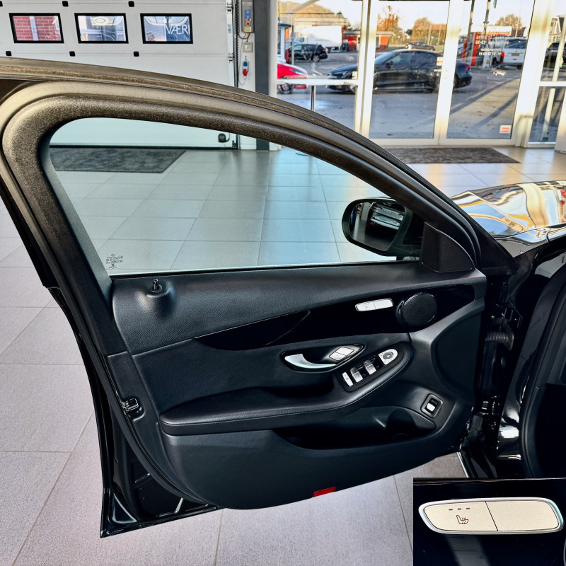 Sort Mercedes C220 fra 2015