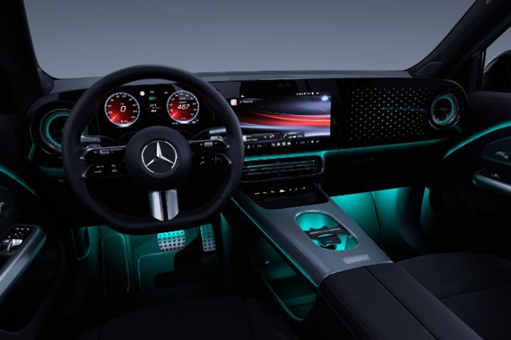 Sort Mercedes GLB250+ fra 2026