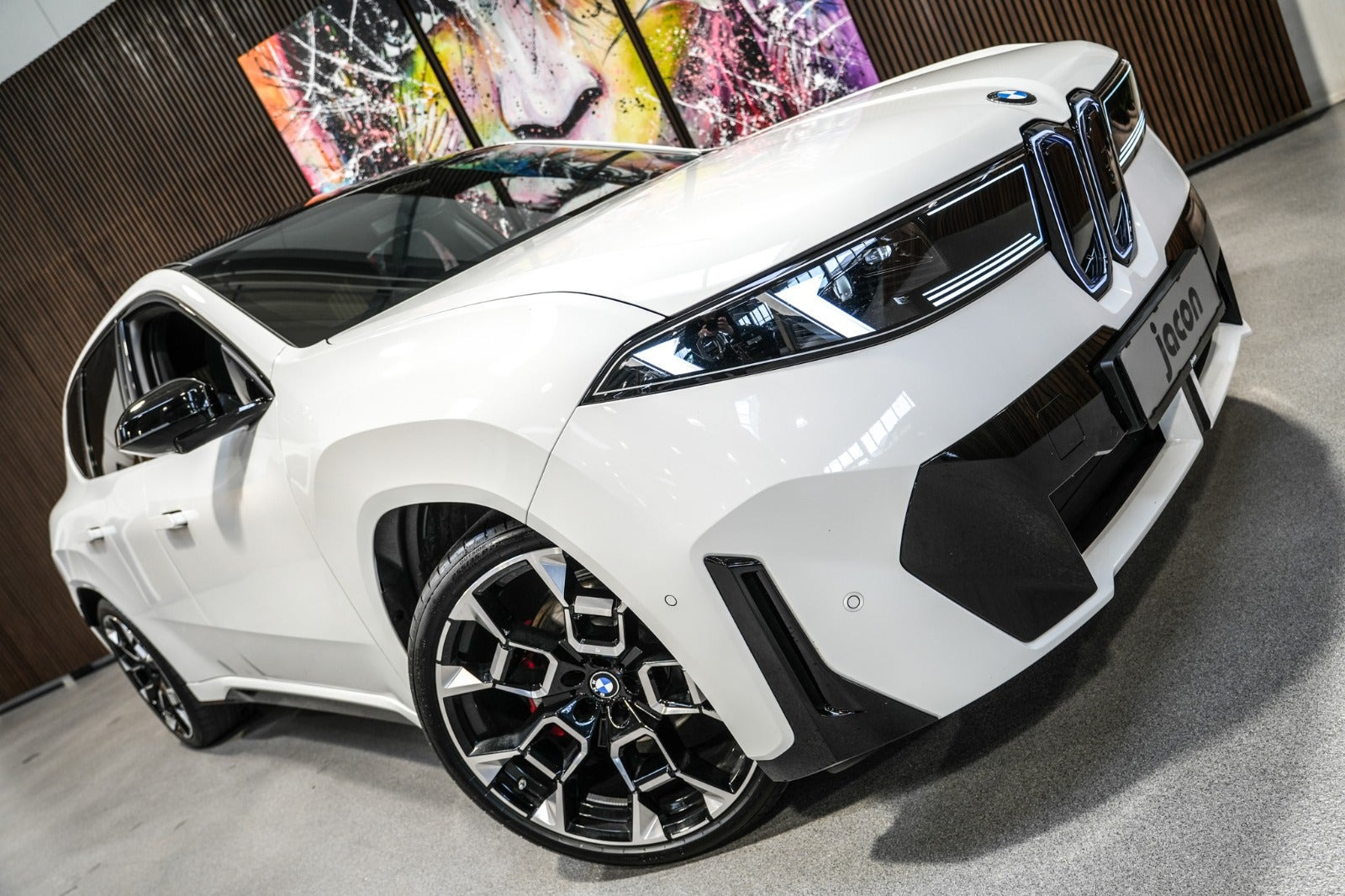 Hvid BMW iX3 fra 2026