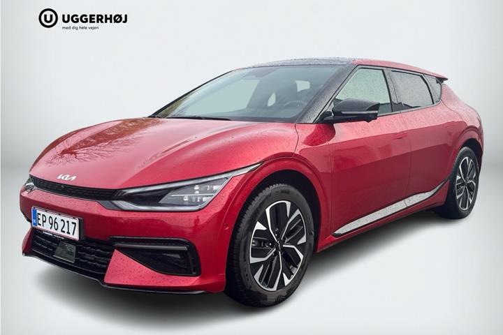 Rød Kia EV6 fra 2024