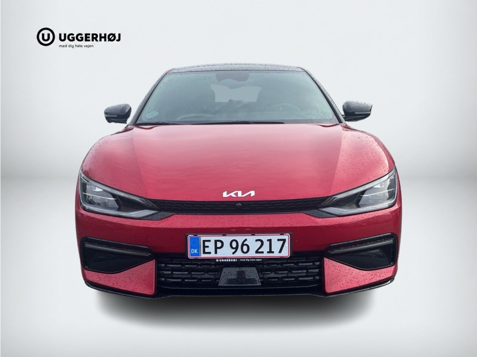 Rød Kia EV6 fra 2024