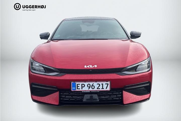 Rød Kia EV6 fra 2024