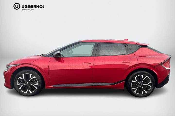 Rød Kia EV6 fra 2024