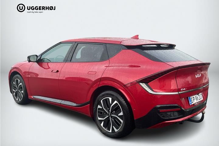 Rød Kia EV6 fra 2024