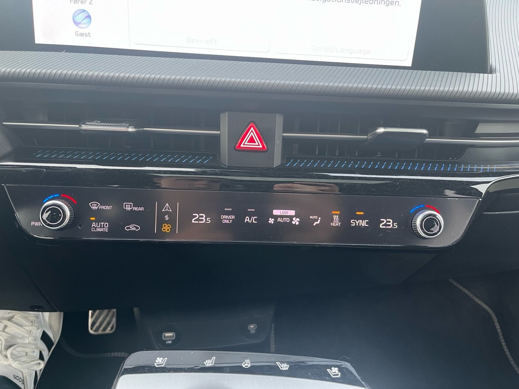 Rød Kia EV6 fra 2024