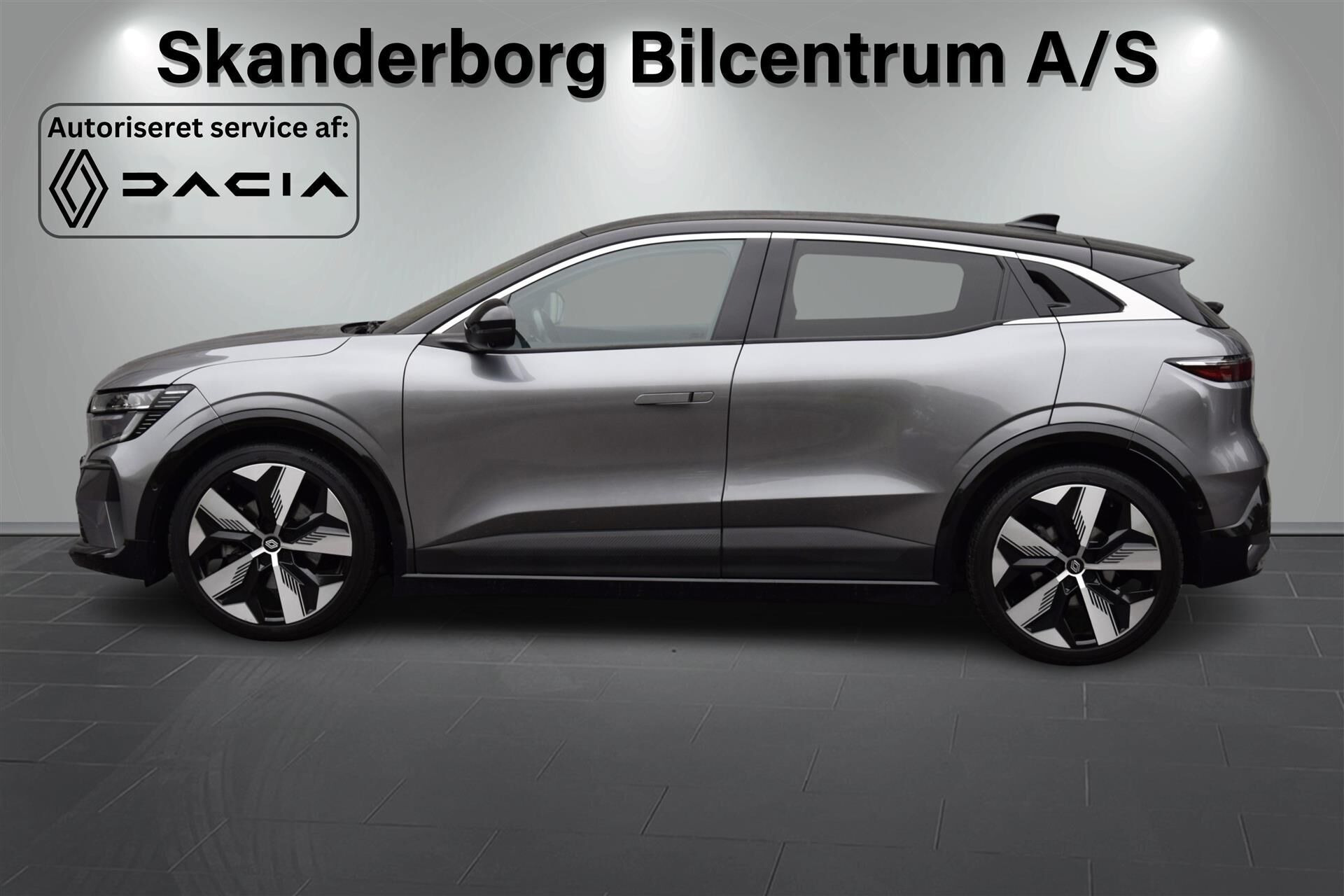 Grå Renault Mégane fra 2023