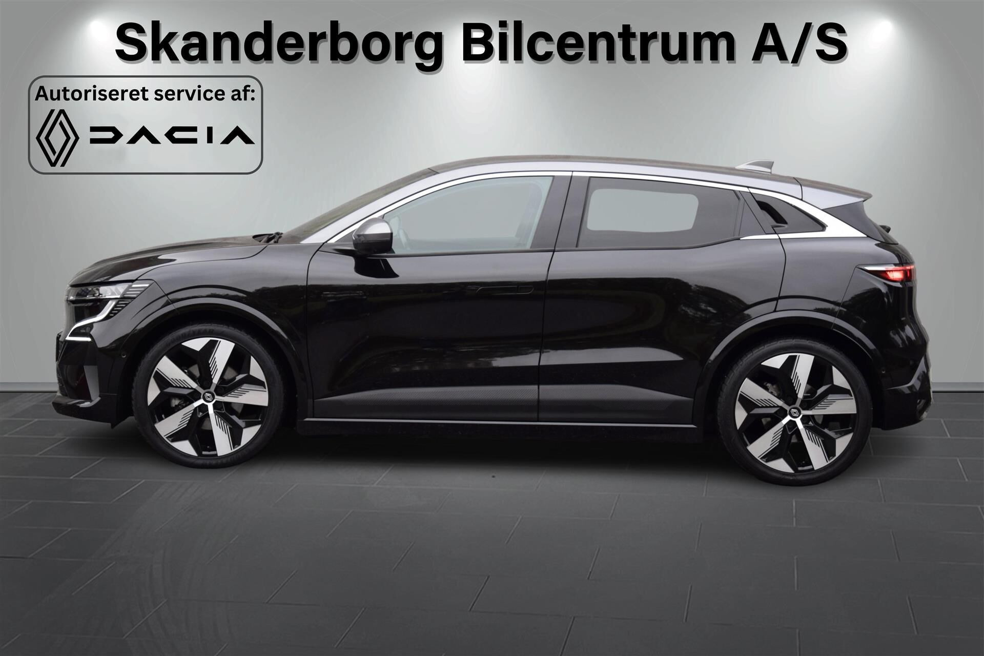 Sort Renault Mégane fra 2023