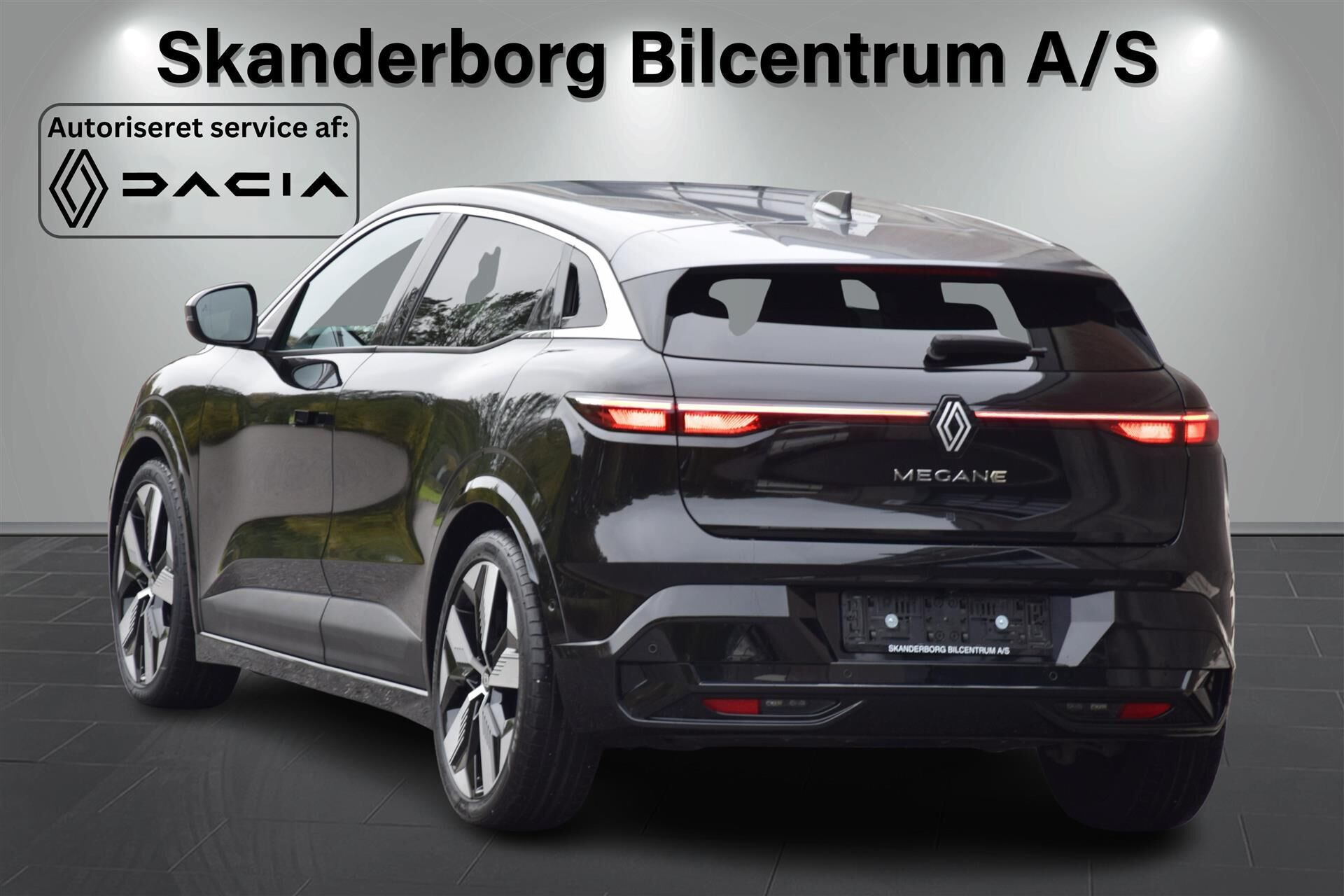 Sort Renault Mégane fra 2023