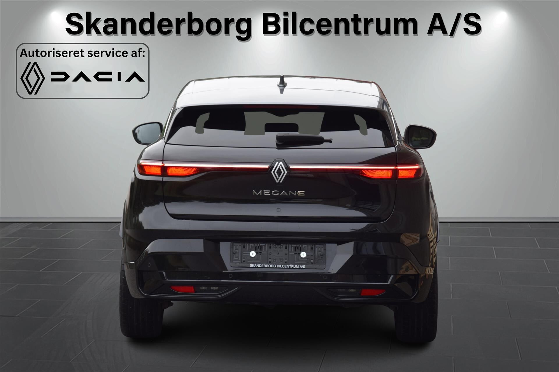 Sort Renault Mégane fra 2023