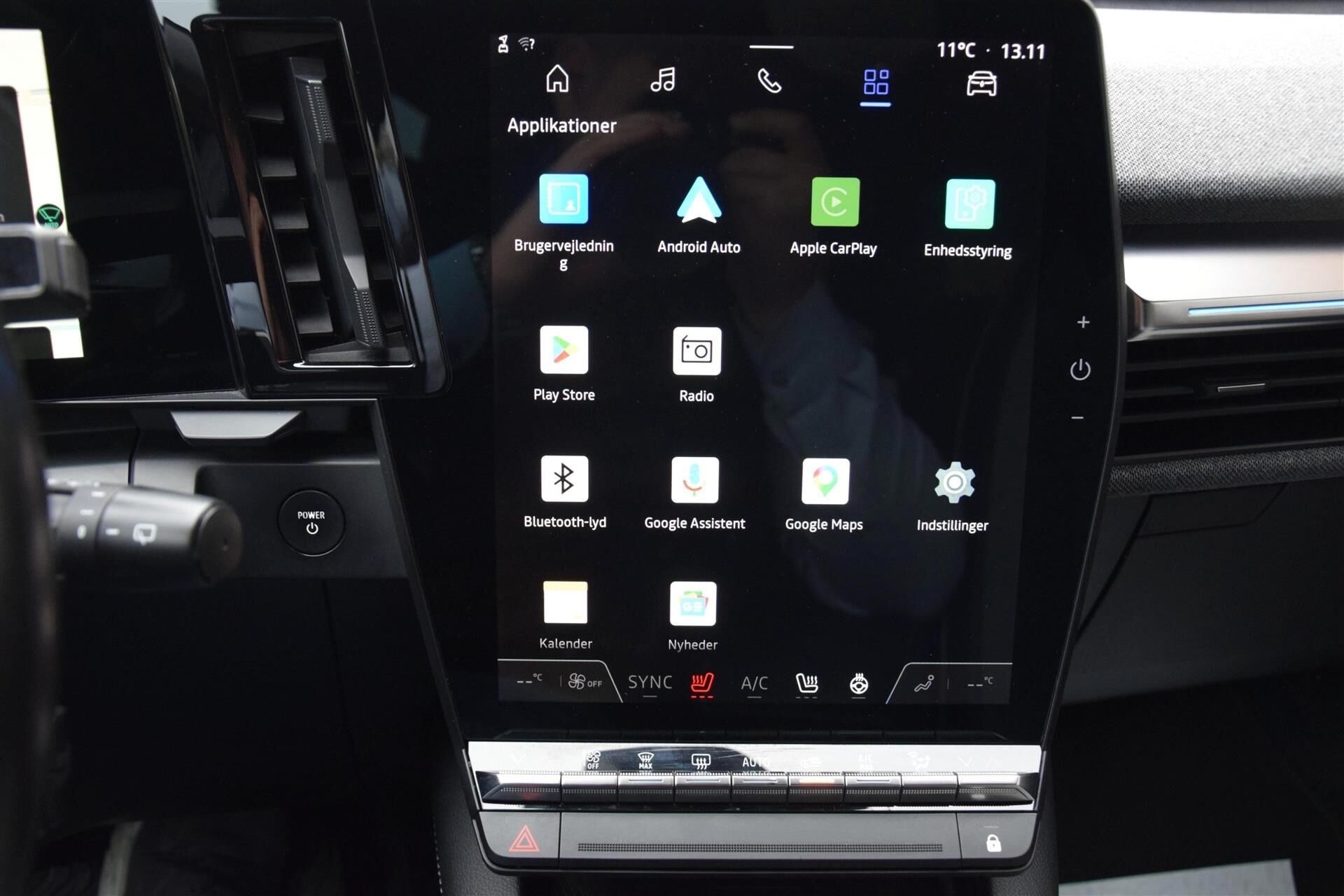 Sort Renault Mégane fra 2023