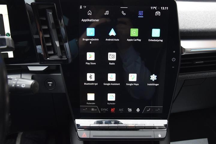 Sort Renault Mégane fra 2023