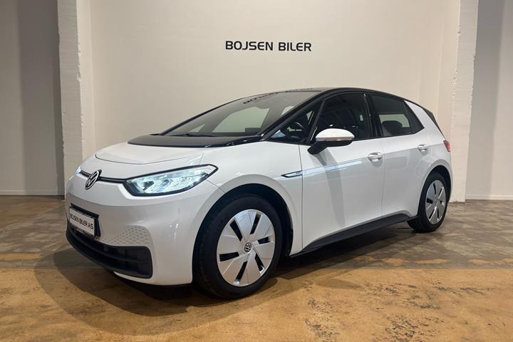 Hvid VW ID.3 fra 2021