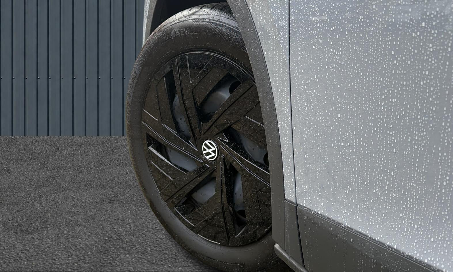 Grå VW ID.4 fra 2023
