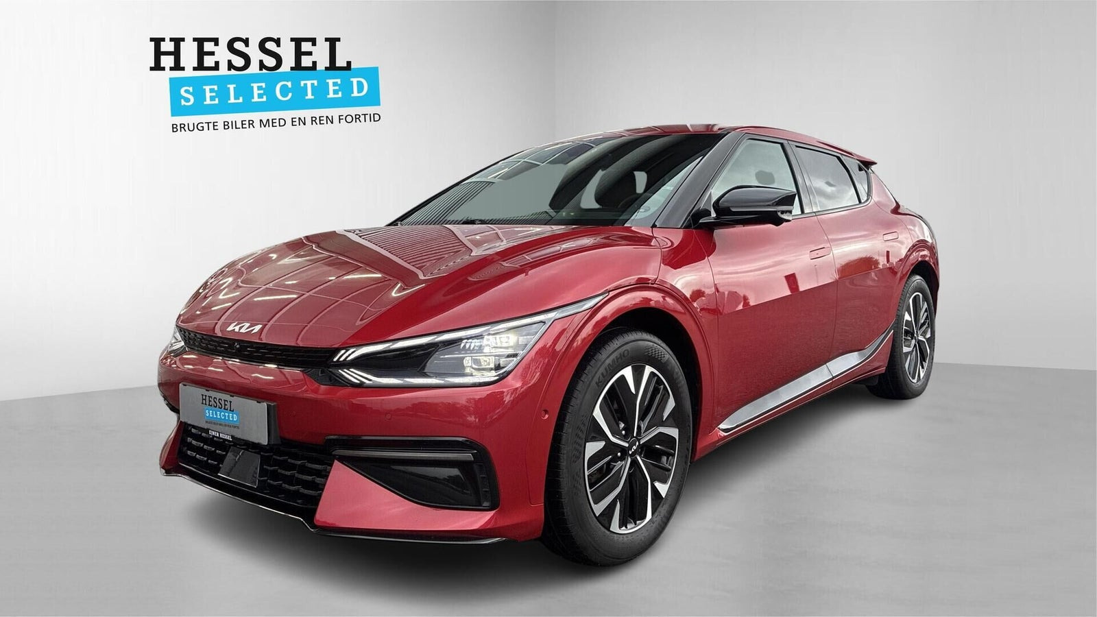 Rød Kia EV6 fra 2024