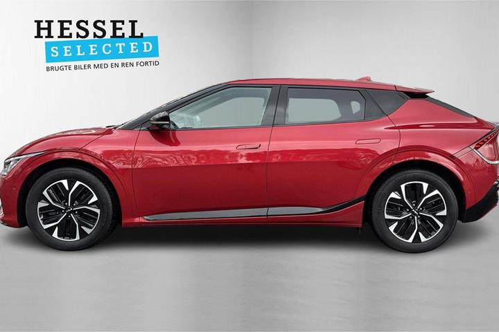 Rød Kia EV6 fra 2024