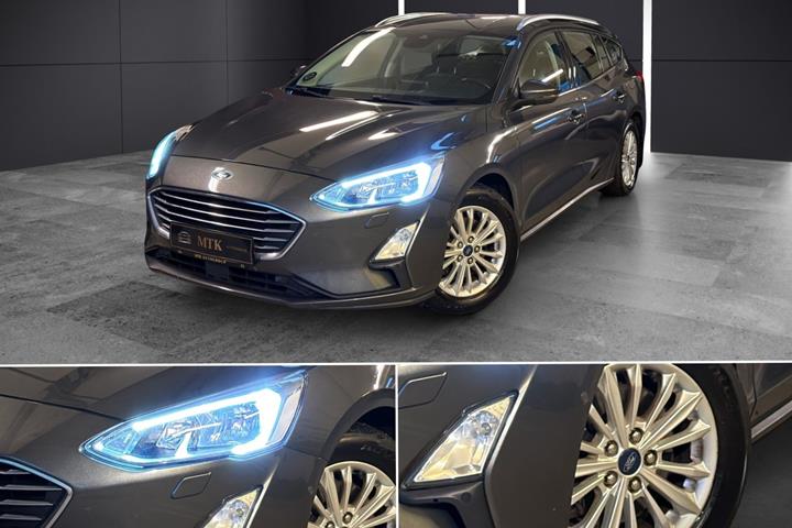 Grå Ford Focus fra 2019