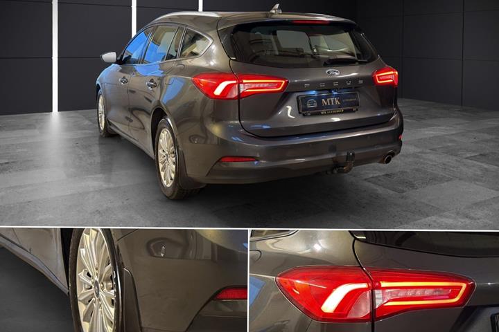 Grå Ford Focus fra 2019