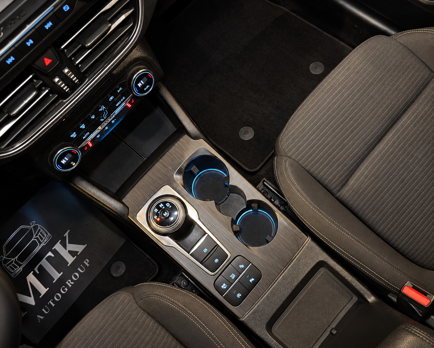 Grå Ford Focus fra 2019