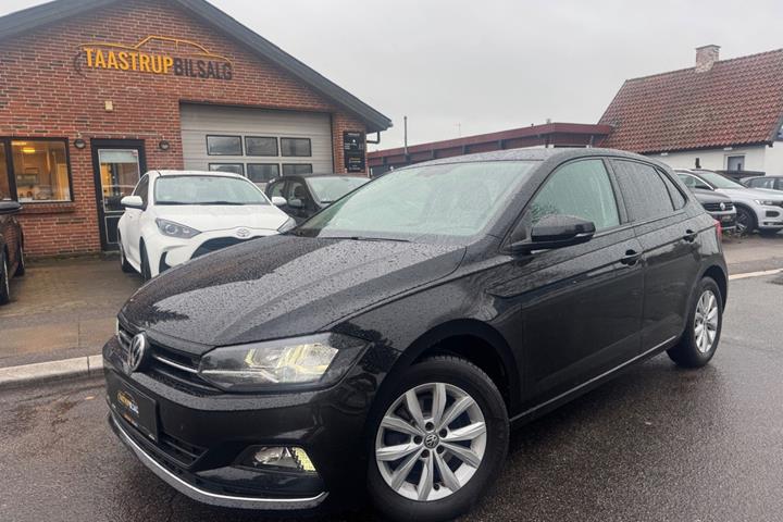 Sort VW Polo fra 2018