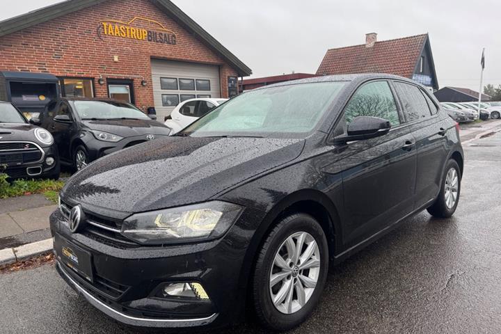 Sort VW Polo fra 2018
