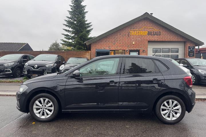 Sort VW Polo fra 2018