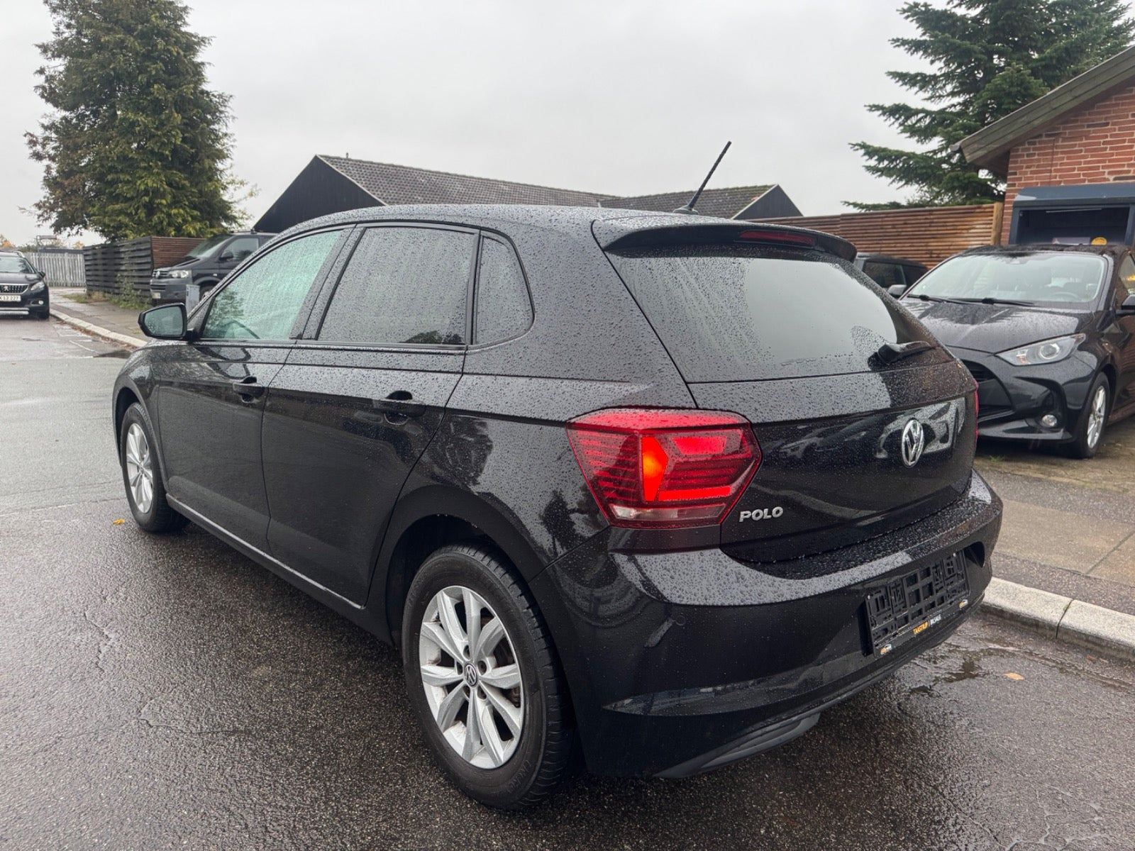 Sort VW Polo fra 2018
