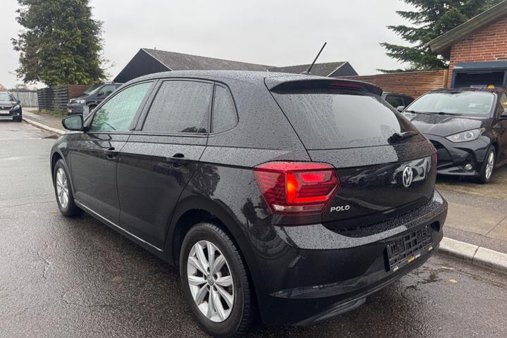 Sort VW Polo fra 2018