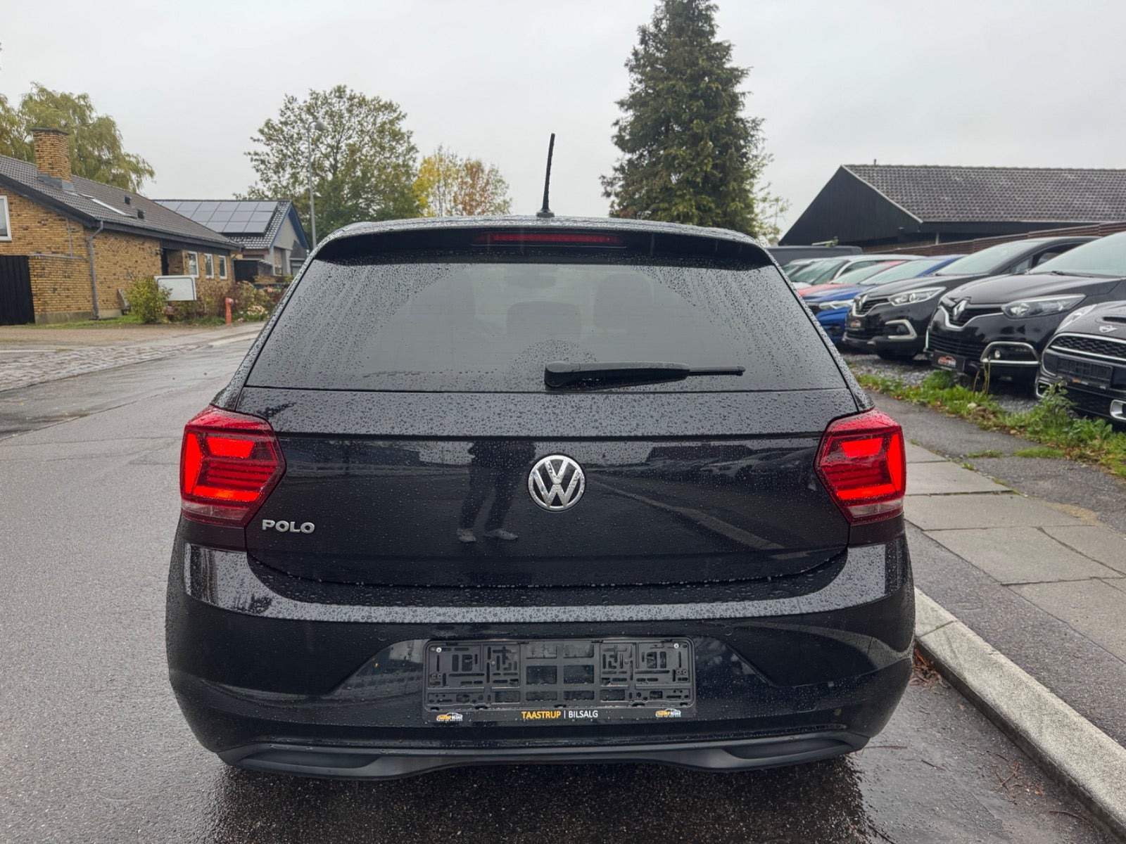 Sort VW Polo fra 2018
