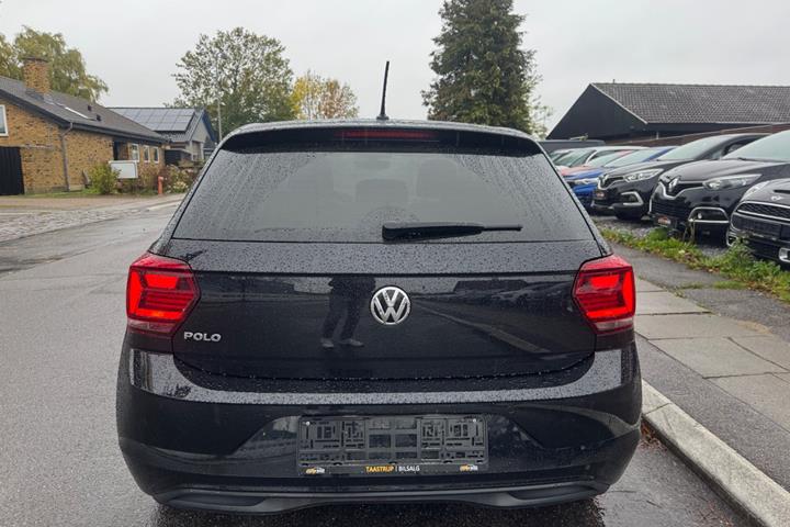 Sort VW Polo fra 2018