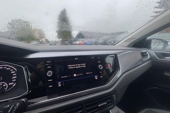 Sort VW Polo fra 2018