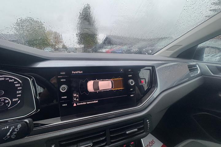 Sort VW Polo fra 2018